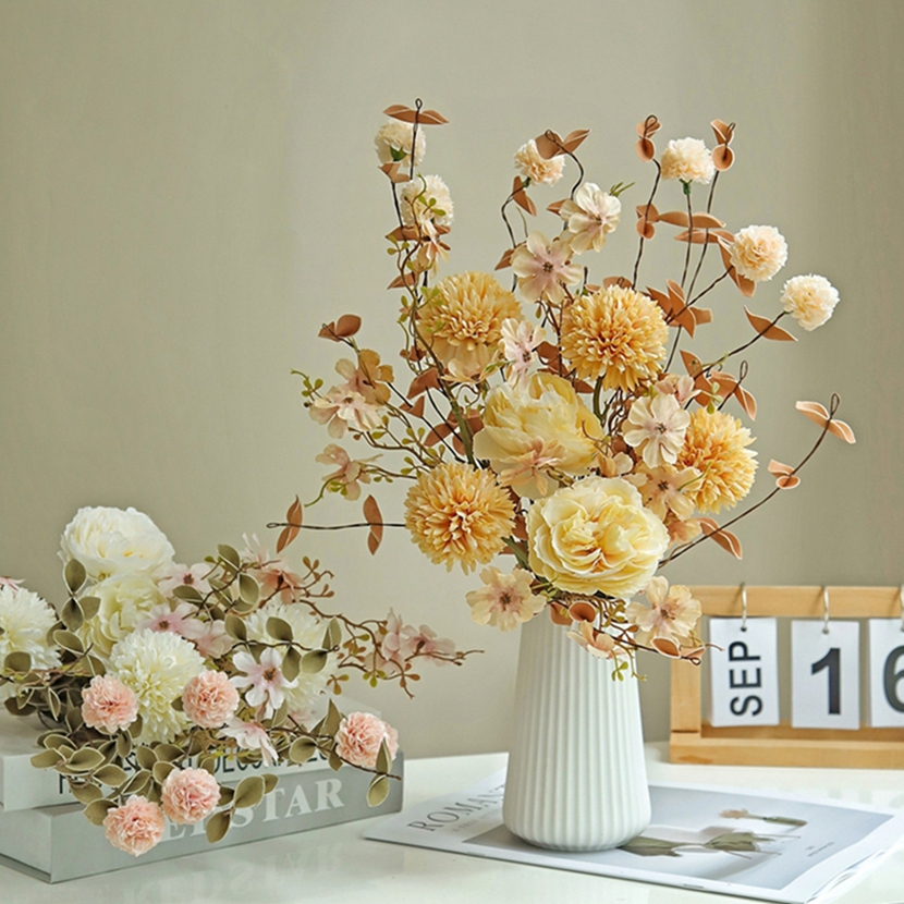 1 Pieza de Rosa de Seda Artifi - Bonsai Garden Table reseña y precio