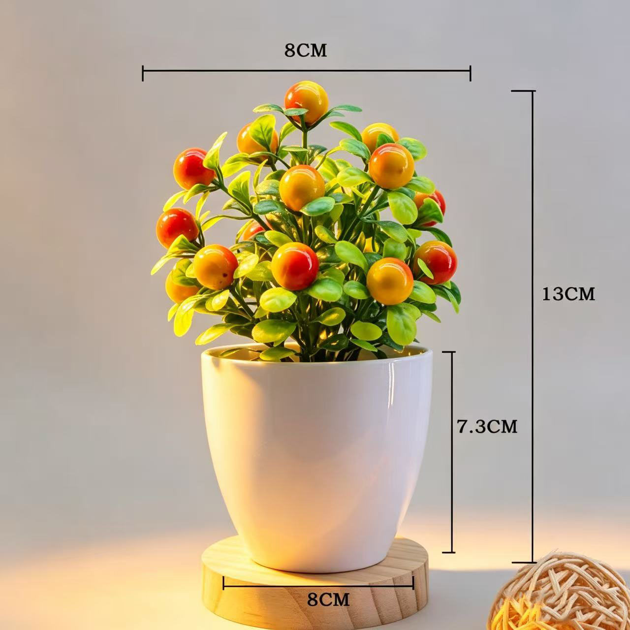 Árbol de Frutas Artificial, Bo - Bonsai Garden Table reseña y precio