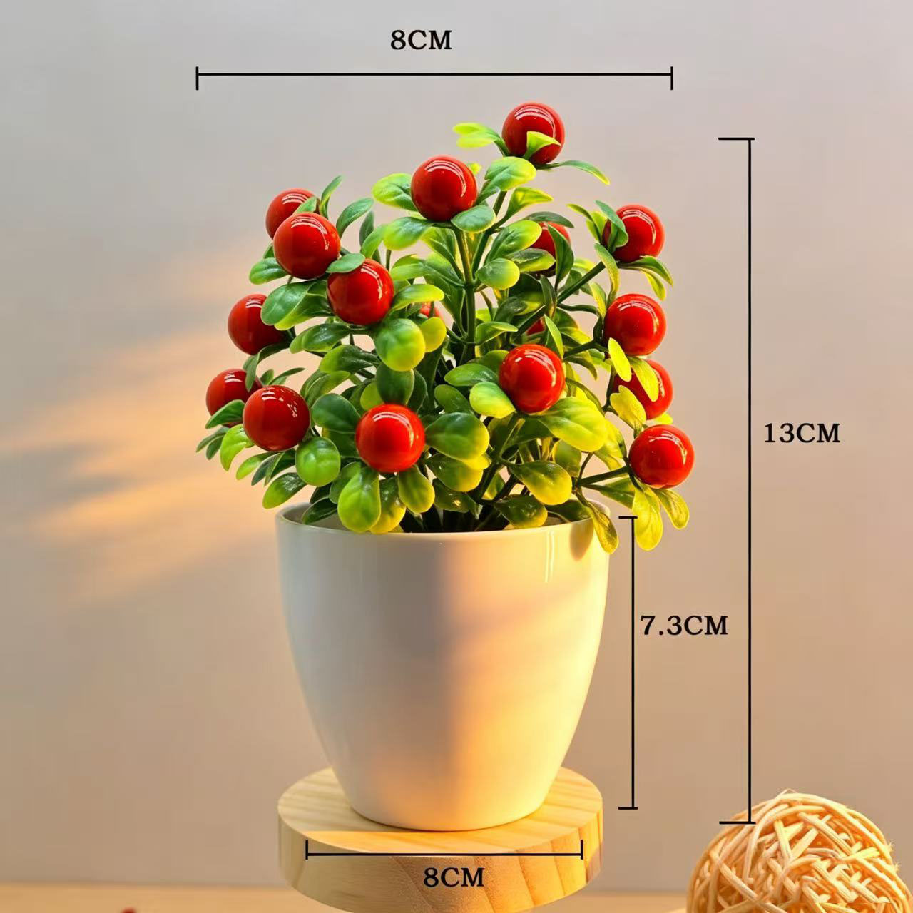 Árbol de Frutas Artificial, Bo - Bonsai Garden Table reseña y precio