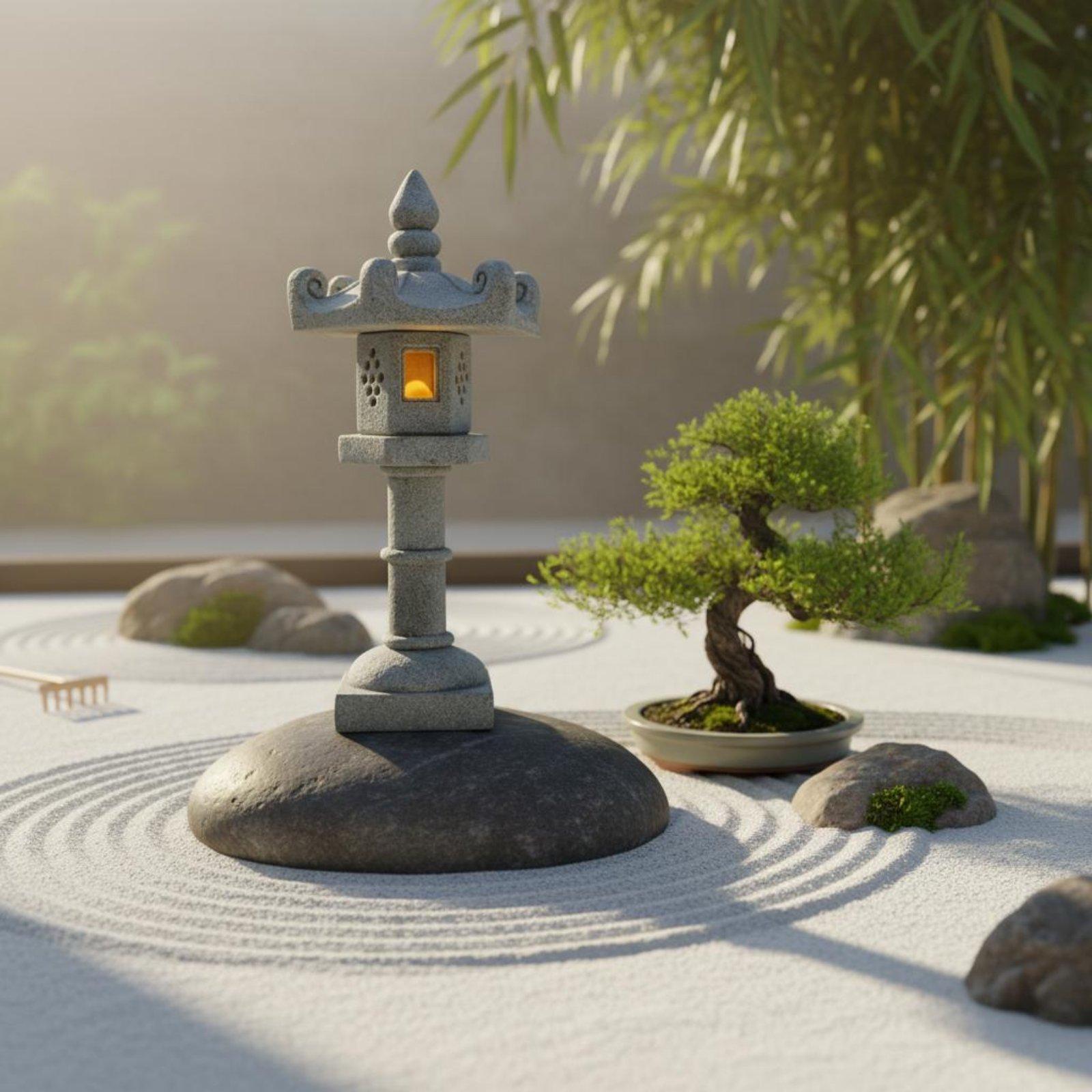 Farol de Jardín Japonés, Farol - Bonsai Garden In Dc reseña y precio