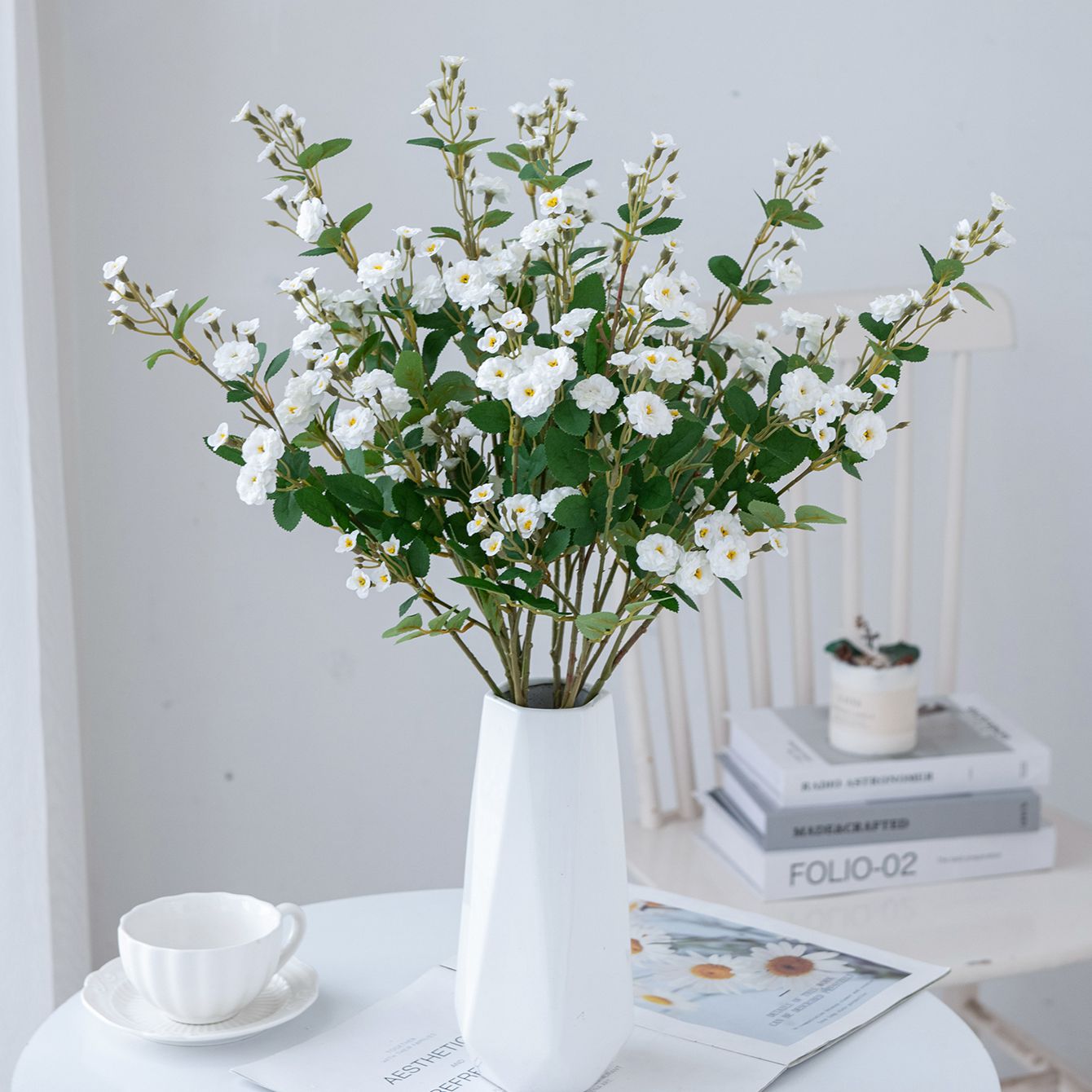 Flores Artificiales Hechas a M - Bonsai Garden Table reseña y precio