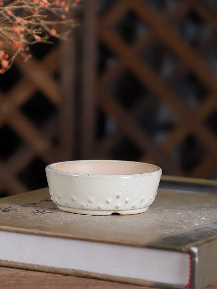 Maceta de bonsái esmaltada red - Bonsai Garden Table reseña y precio