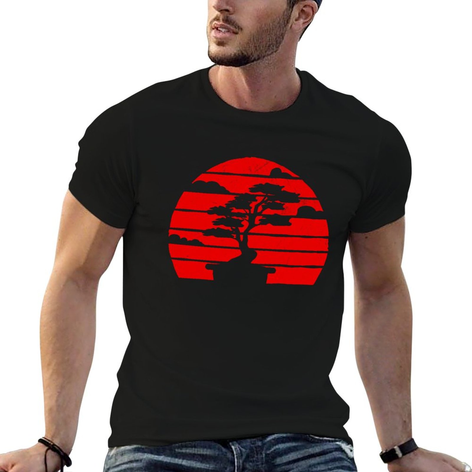 Camiseta con estampado de árbo - Bonsai Tree Garden Japan reseña y precio