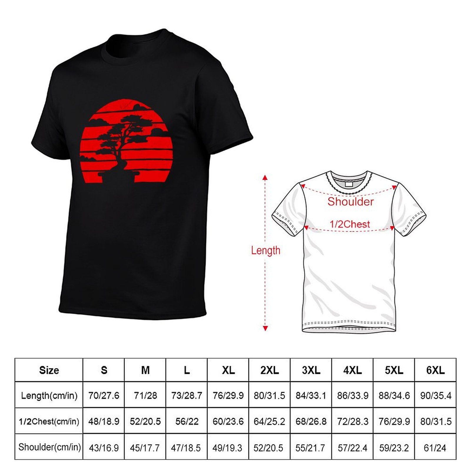 Camiseta con estampado de árbo - Bonsai Tree Garden Japan reseña y precio