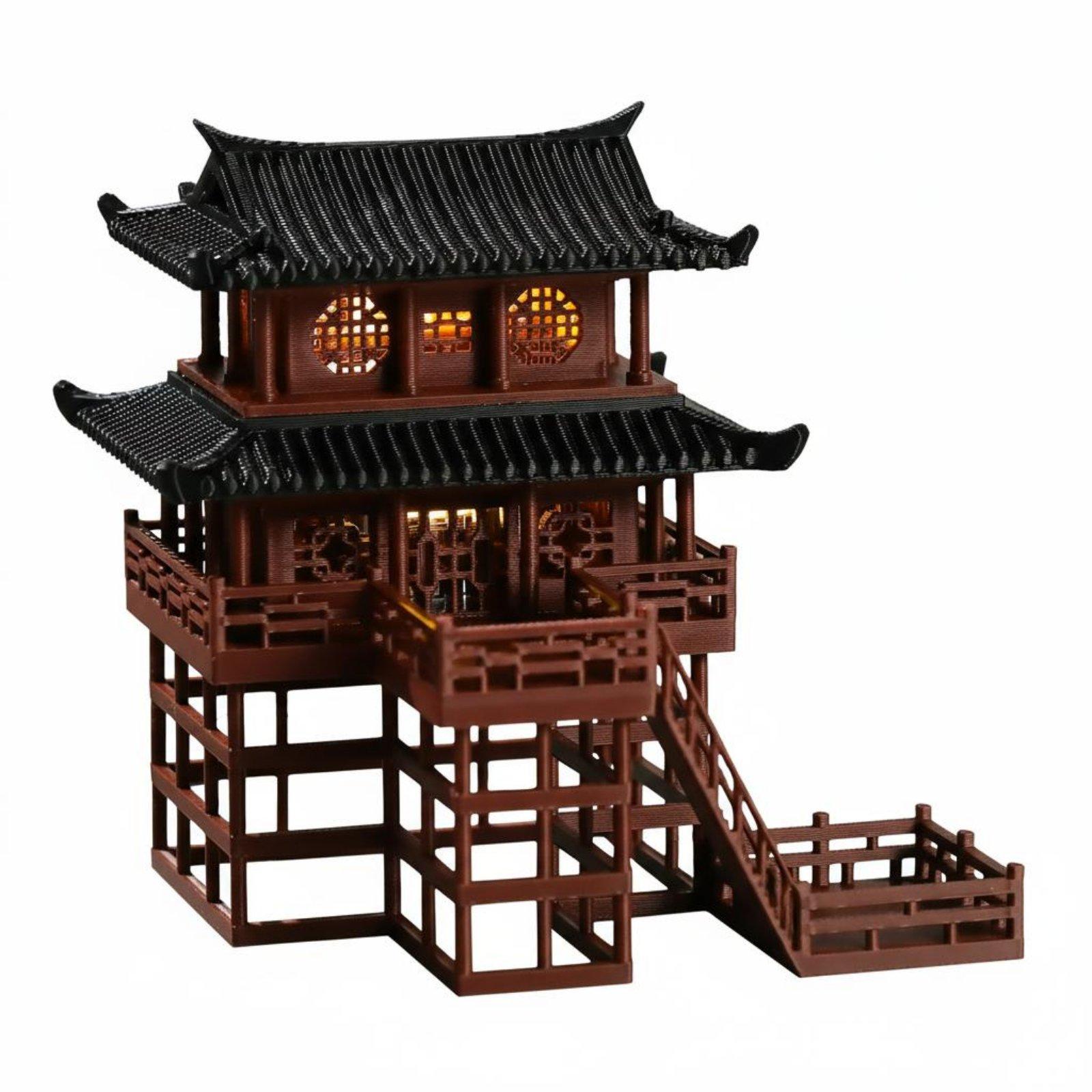 Miniatura de Pagoda de Plástic - Bonsai Gardener reseña y precio