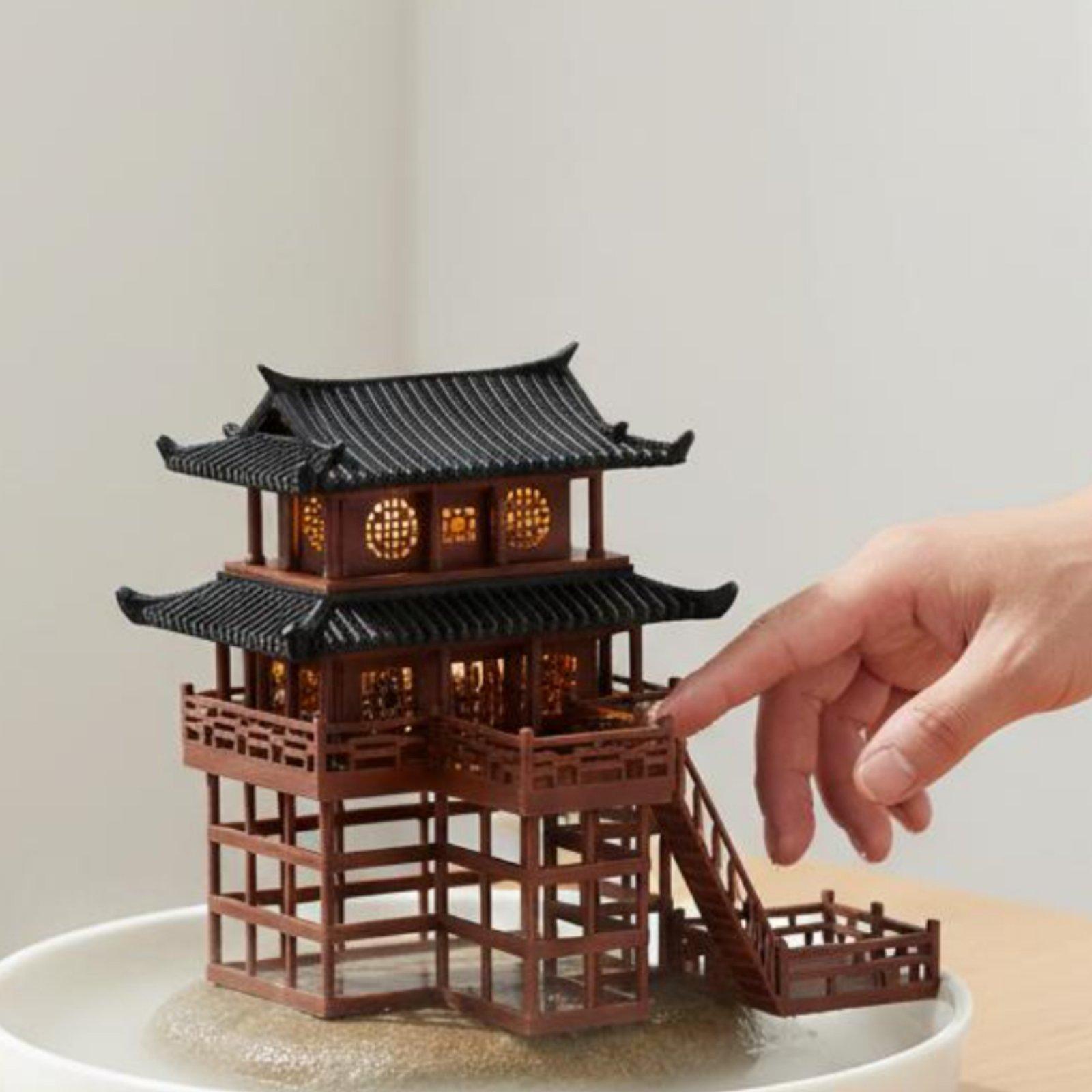 Miniatura de Pagoda de Plástic - Bonsai Gardener reseña y precio